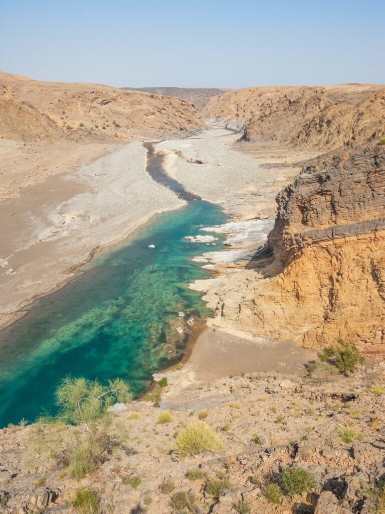Wadi Dyqah in Oman