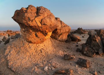 brown stone formation